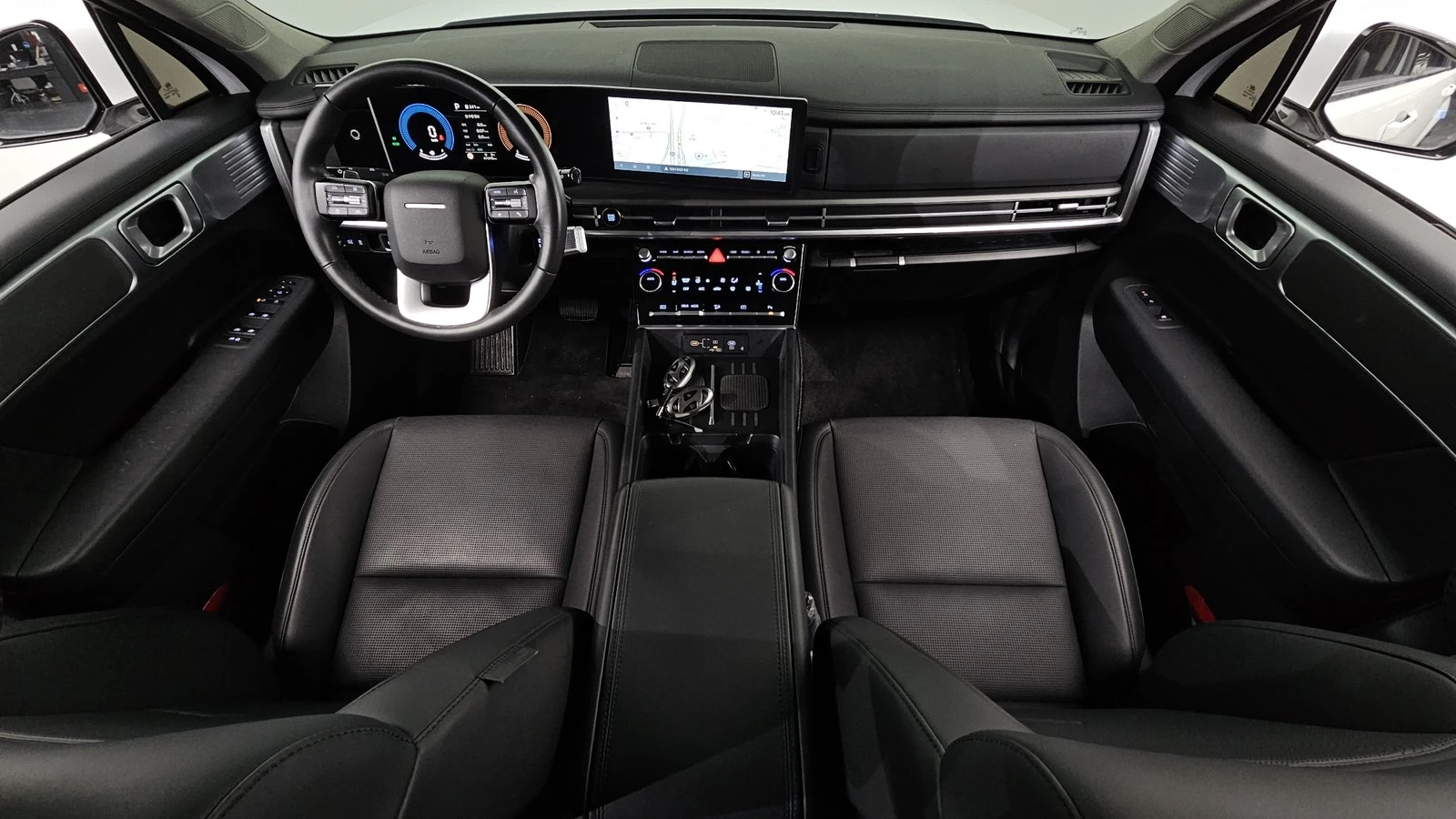 Hyundai Santa fe 1.6 HEV* ЛЮК* KEYLESS* ПОДГРЕВ ВОЛАН* КРАЙНА ЦЕНА, снимка 7 - Автомобили и джипове - 55323763