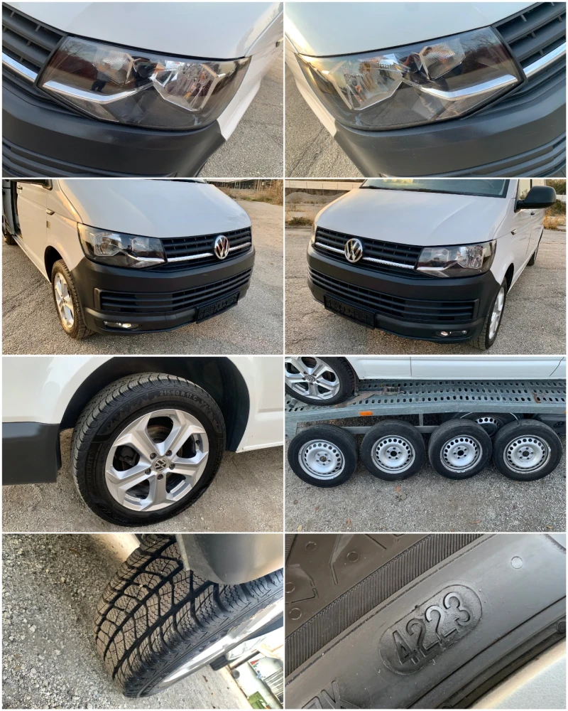 VW Transporter 2019г* EU6* MAXII БАЗА* ДВОЕН КЛИМАТИК* 17 ДЖАНТИ, снимка 17 - Бусове и автобуси - 49332973