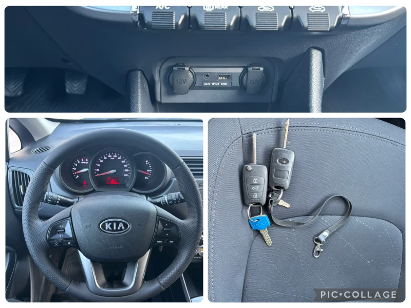 Kia Rio 1.4 crdi / 90 k.c./ 6 ck., снимка 10 - Автомобили и джипове - 52887286
