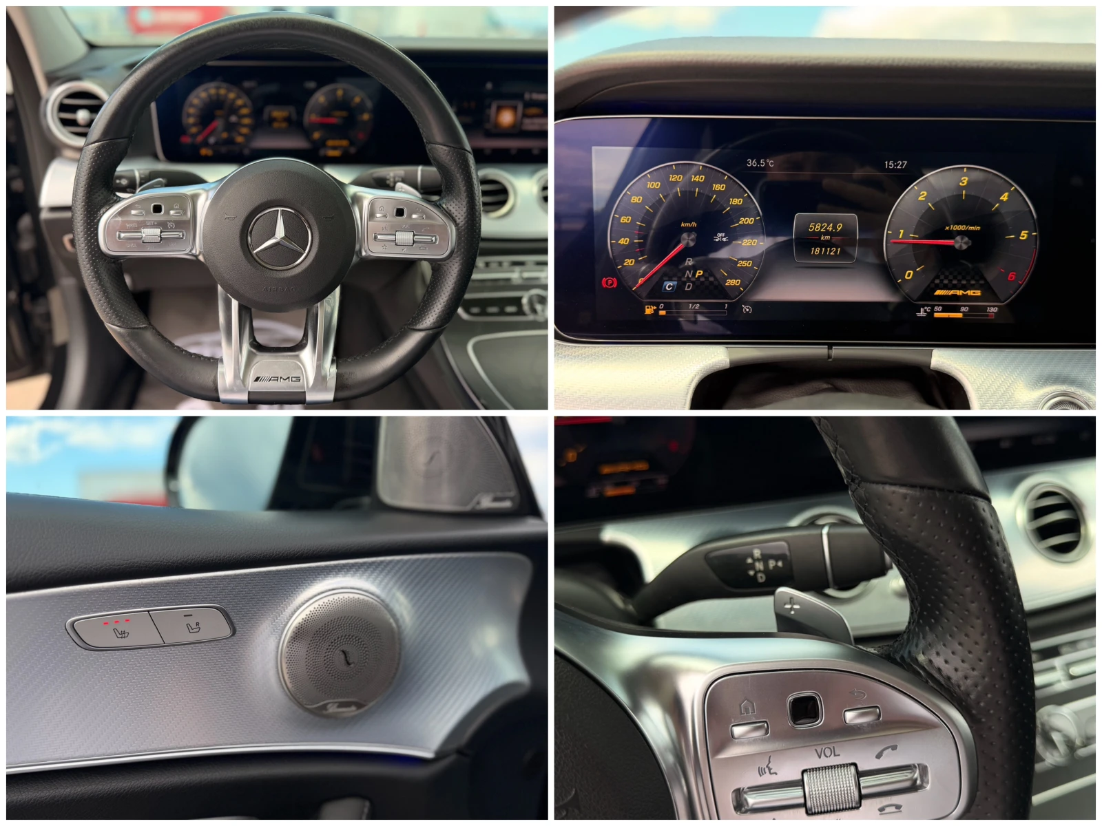 Mercedes-Benz E 220 d= 63 AMG= Face= HUD= 360* Камера= Панорама= , снимка 16 - Автомобили и джипове - 54931783
