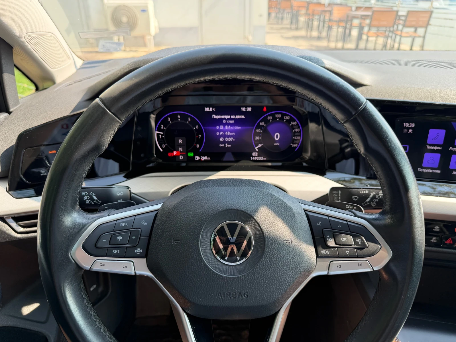 VW Golf 1, 5 TSI 150 к.с. 7DSG Гаранция, снимка 9 - Автомобили и джипове - 55783927
