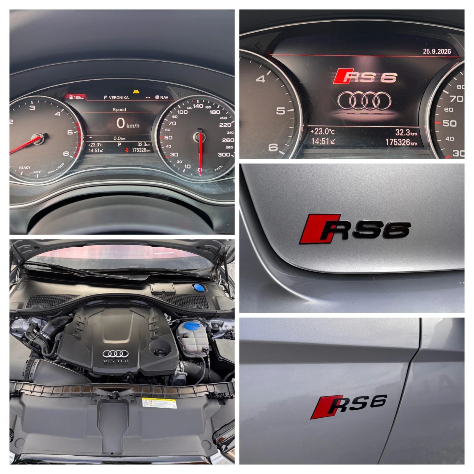Audi A6 RS6/3.0d/MATRIX/TUNING/БЕЗ АНАЛОГ/MAXTON/TUNING///, снимка 17 - Автомобили и джипове - 56225159