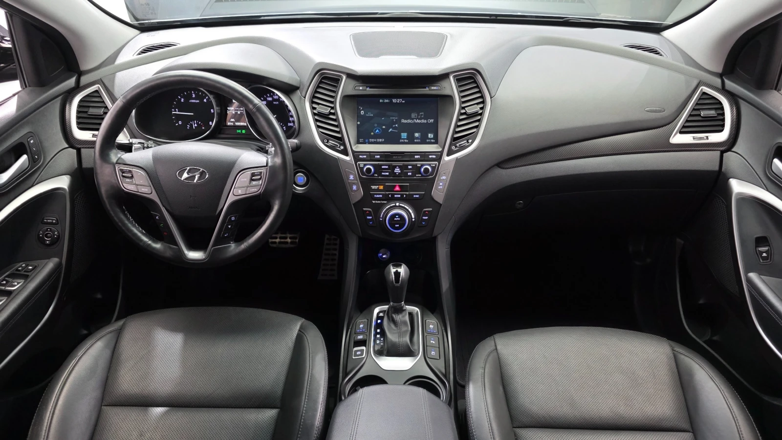 Hyundai Santa fe 4WD * PRIME * DIS * ОБДУХ * 360, снимка 7 - Автомобили и джипове - 56165628