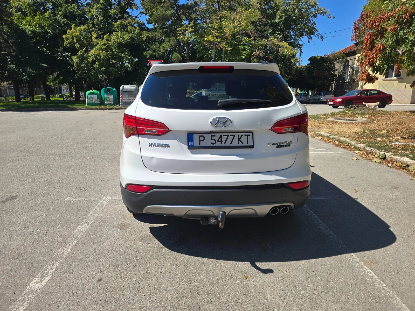 Hyundai Santa fe 4WD AUTOMATIC   PANORAMA   7 МЕСТА   КОЖА   SELF P, снимка 4 - Автомобили и джипове - 56161677