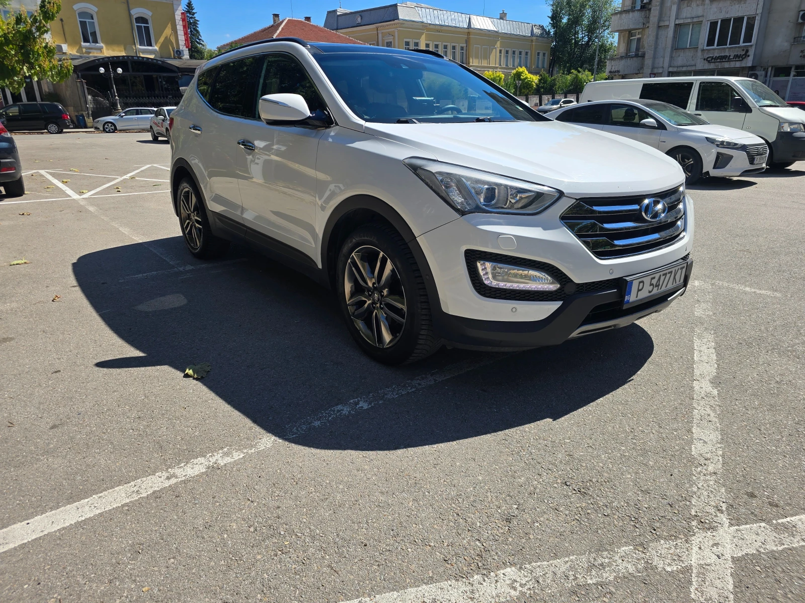Hyundai Santa fe 4WD AUTOMATIC   PANORAMA   7 МЕСТА   КОЖА   SELF P, снимка 7 - Автомобили и джипове - 56161677