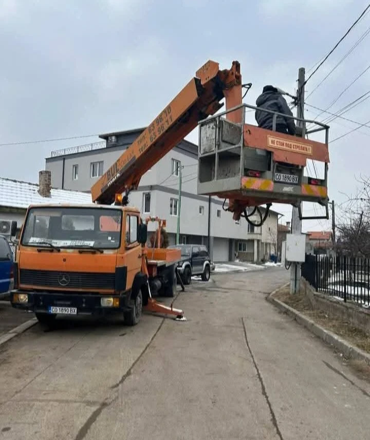 Mercedes-Benz 814 Автовишка 19.5 метра, снимка 3 - Камиони - 53498855