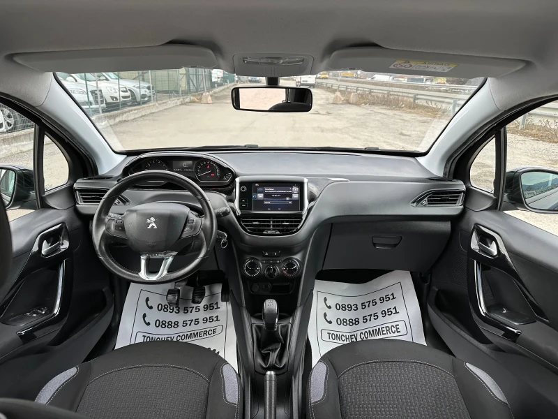 Peugeot 208 1.2i-EURO-6B-LED-NAVI-TV-DVD-TOP-NEW-FACE, снимка 13 - Автомобили и джипове - 49102633