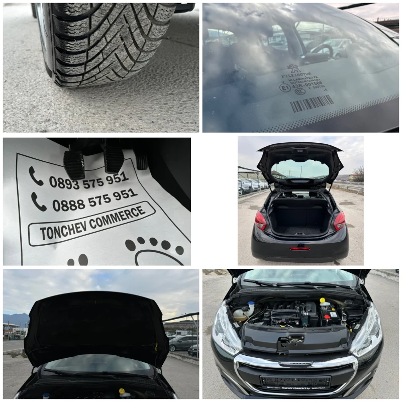 Peugeot 208 1.2i-EURO-6B-LED-NAVI-TV-DVD-TOP-NEW-FACE, снимка 17 - Автомобили и джипове - 49102633