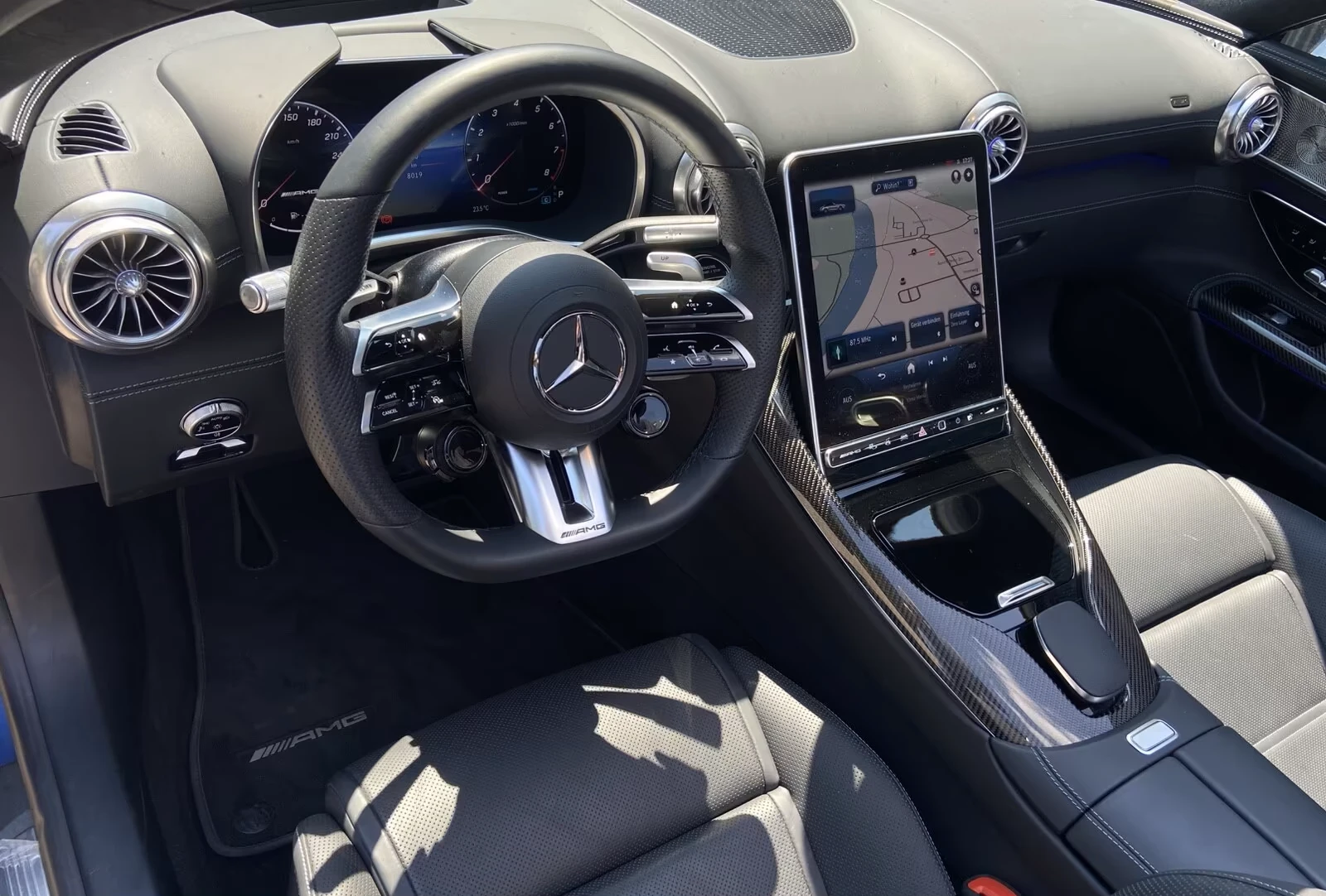 Mercedes-Benz SL 43 AMG = Manufaktur Spectral Blue = Гаранция - изображение 6