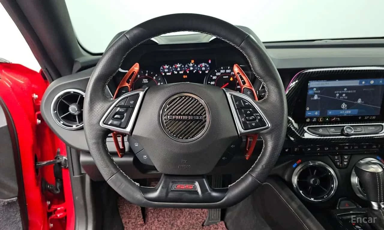 Chevrolet Camaro * SS 6.2 V8 Volcano Red * CARFAX * ���� �� �� | Mobile.bg � ����������� 9
