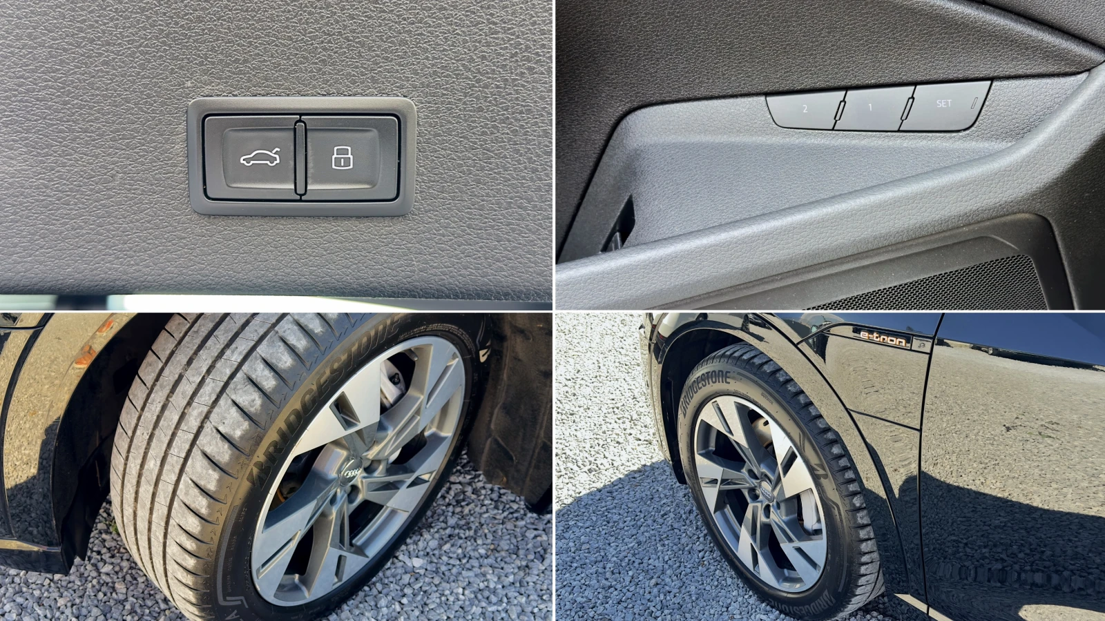 Audi E-Tron 55 SPORTBACK Head-up Keyless Cam360 Кожа Подгрев, снимка 16 - Автомобили и джипове - 55673289