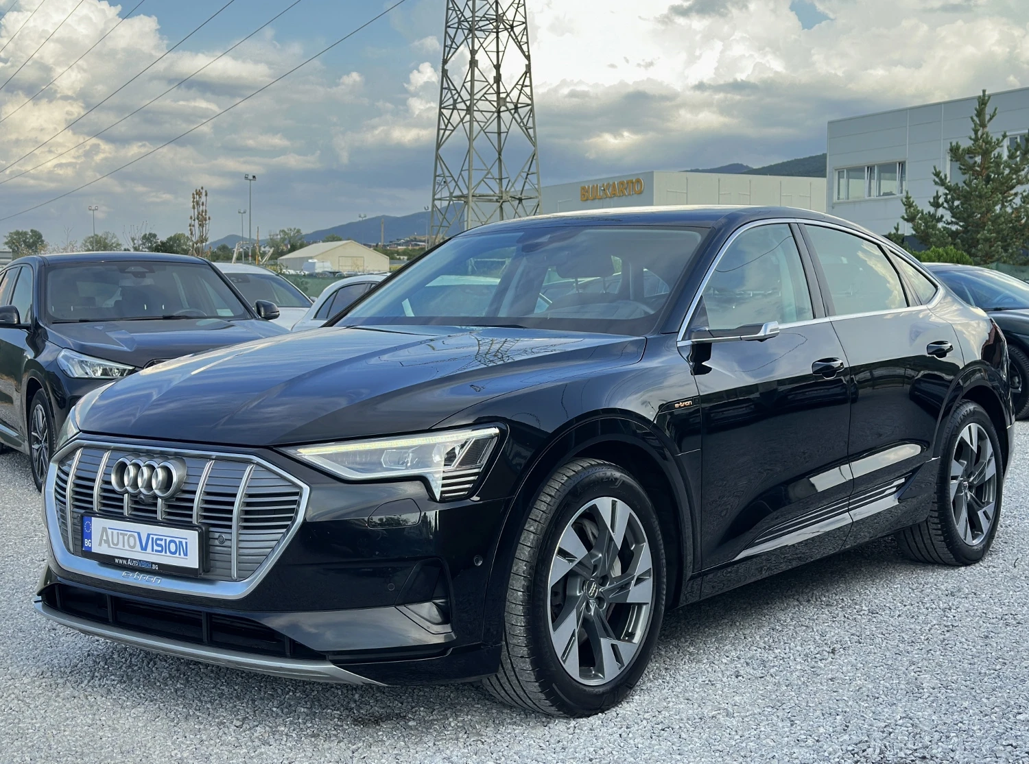 Audi E-Tron 55 SPORTBACK Head-up Keyless Cam360 Кожа Подгрев