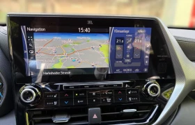 Toyota Highlander 2.5HEV/LUXURY/248HP/7S/360/MEMO/HUD/KLESS/DAB/728f, снимка 15
