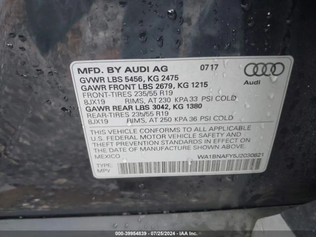 Audi Q5 2018 AUDI Q5 2.0T PREMIUM, снимка 14 - Автомобили и джипове - 47563141