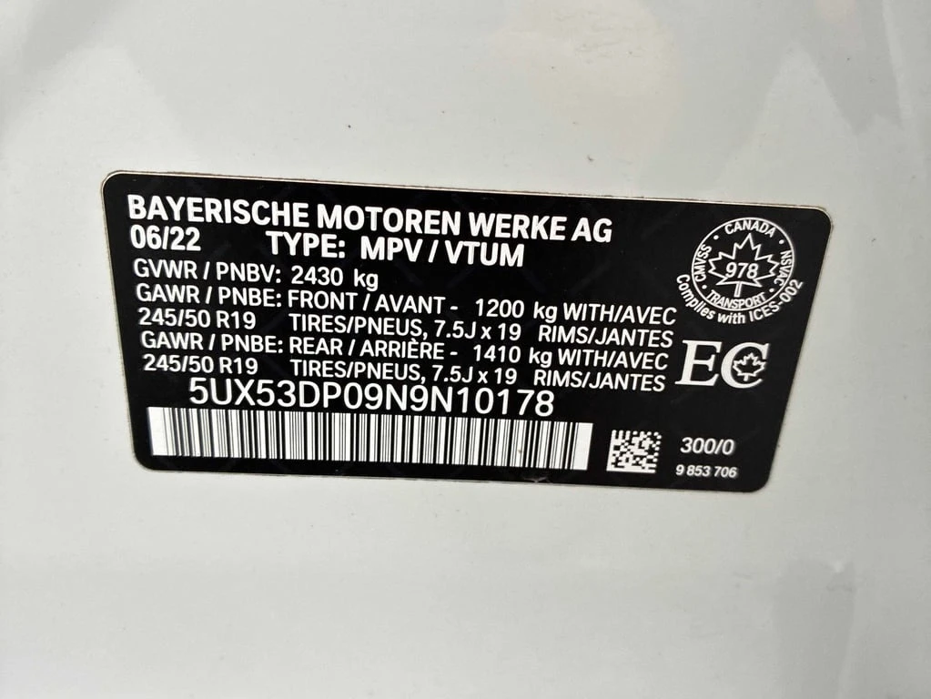 BMW X3 * xDrive30i * CARFAX * БЕЗ ПЪРВОНАЧАЛНА ВНОСКА - изображение 10