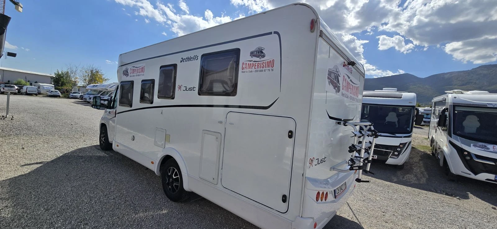 Кемпер Dethleffs Just 90 7052 Кралска спалня - изображение 2