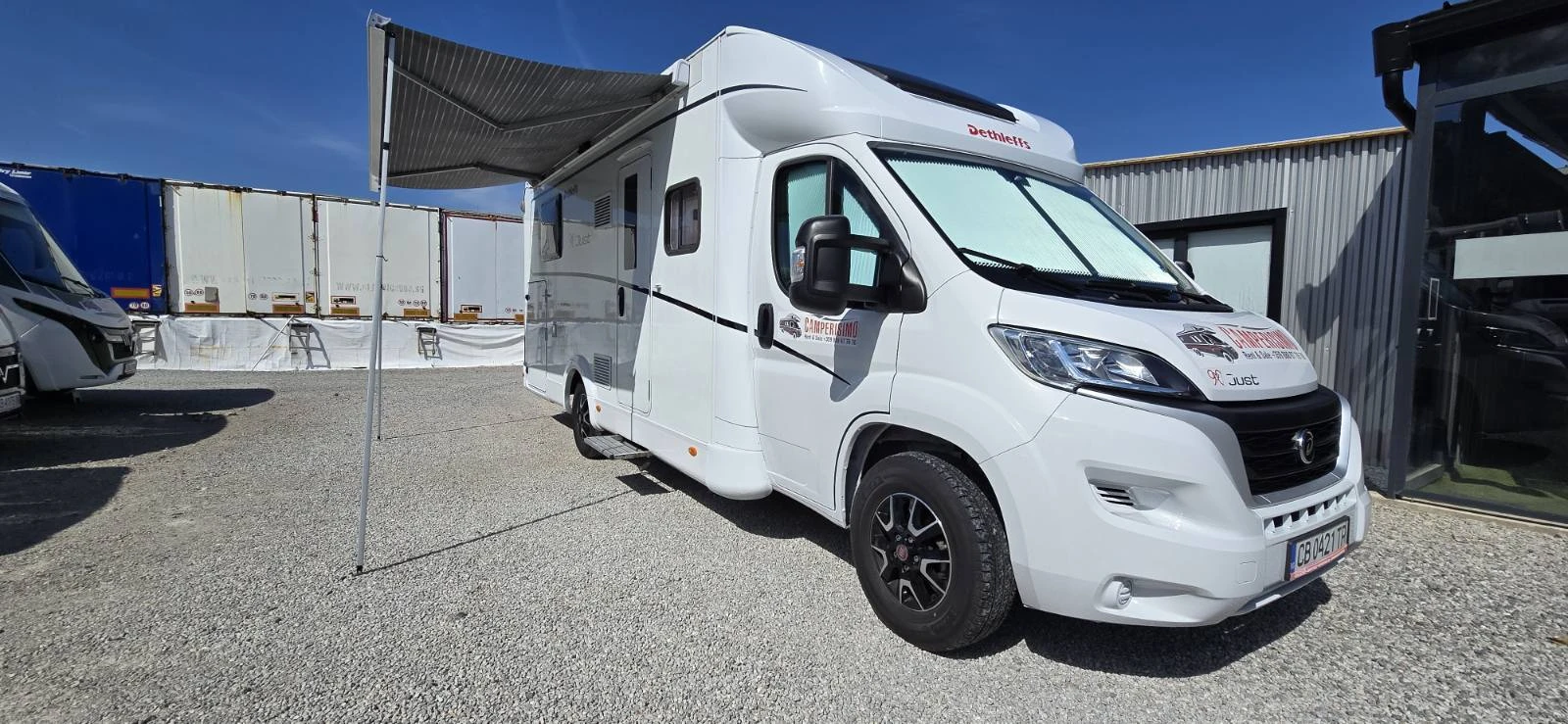 Кемпер Dethleffs Just 90 7052 Кралска спалня - изображение 4