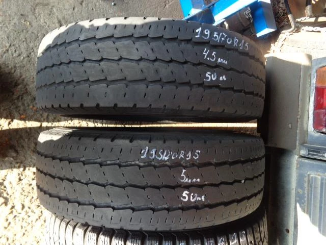 Гуми Летни 195/70R15, снимка 11 - Гуми и джанти - 25809970