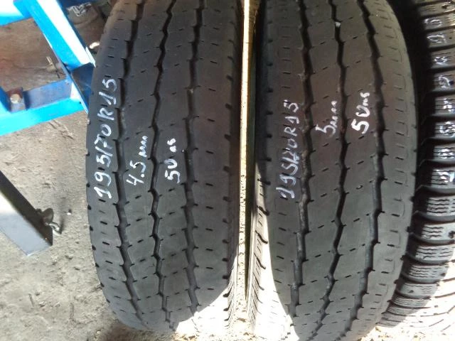 Гуми Летни 195/70R15, снимка 2 - Гуми и джанти - 25809970