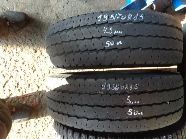 Гуми Летни 195/70R15, снимка 3 - Гуми и джанти - 25809970