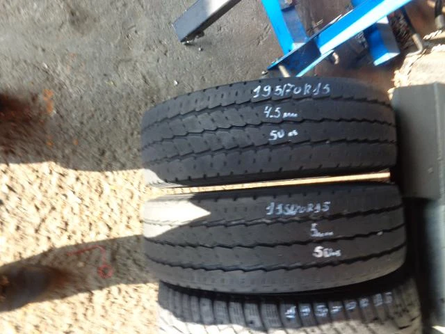 Гуми Летни 195/70R15, снимка 4 - Гуми и джанти - 25809970