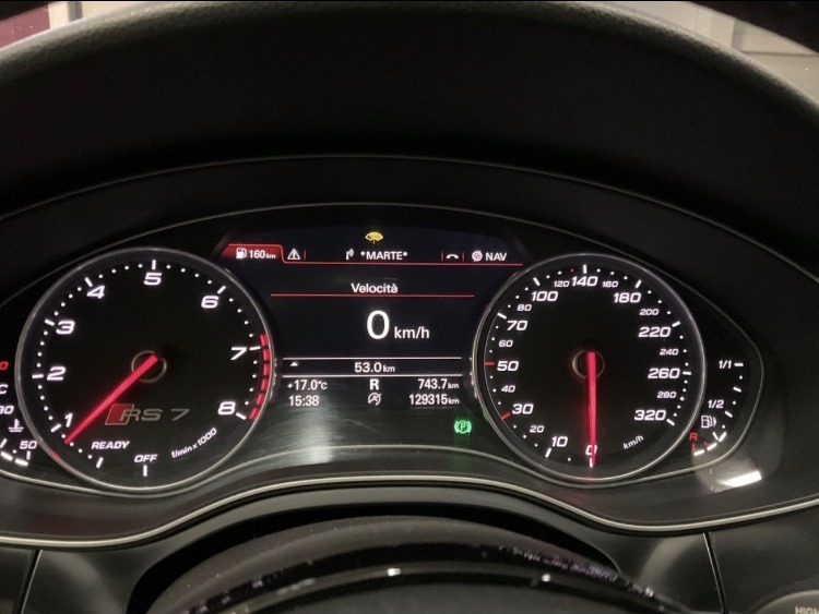 Audi Rs7 4.0 V8#QUATTRO#PERFORMANCE#BOSE#LED#КОЖА#HEADUP, снимка 8 - Автомобили и джипове - 44413298