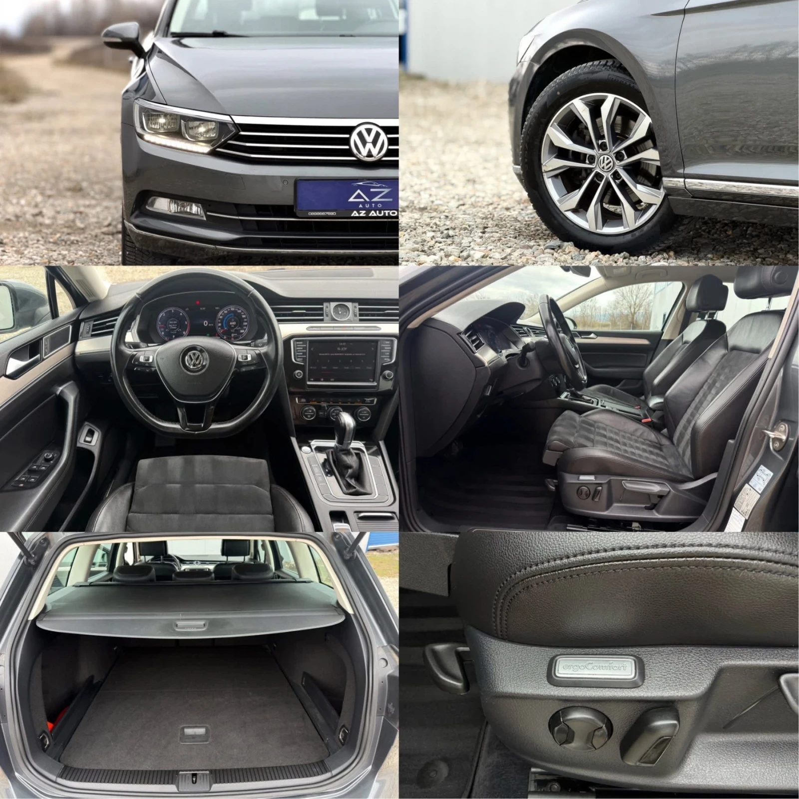 VW Passat Highline 2.0 TDI 190кс/ Digital/ LED/ Distronic, снимка 15 - Автомобили и джипове - 55036390