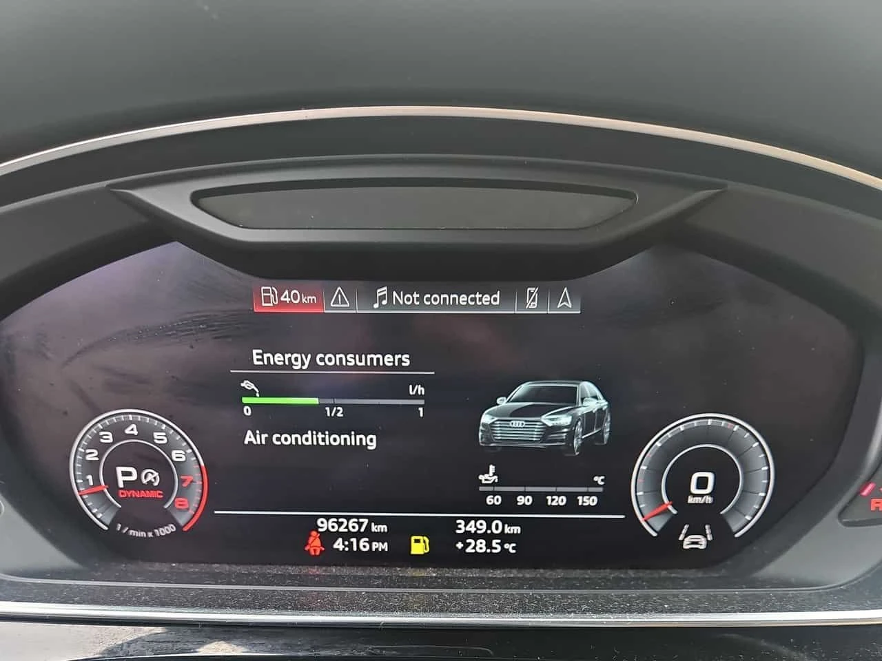 Audi A8 * 55 TFSI quattro * CARFAX * ТЕЛЕВИЗОРИ * , снимка 8 - Автомобили и джипове - 55422621