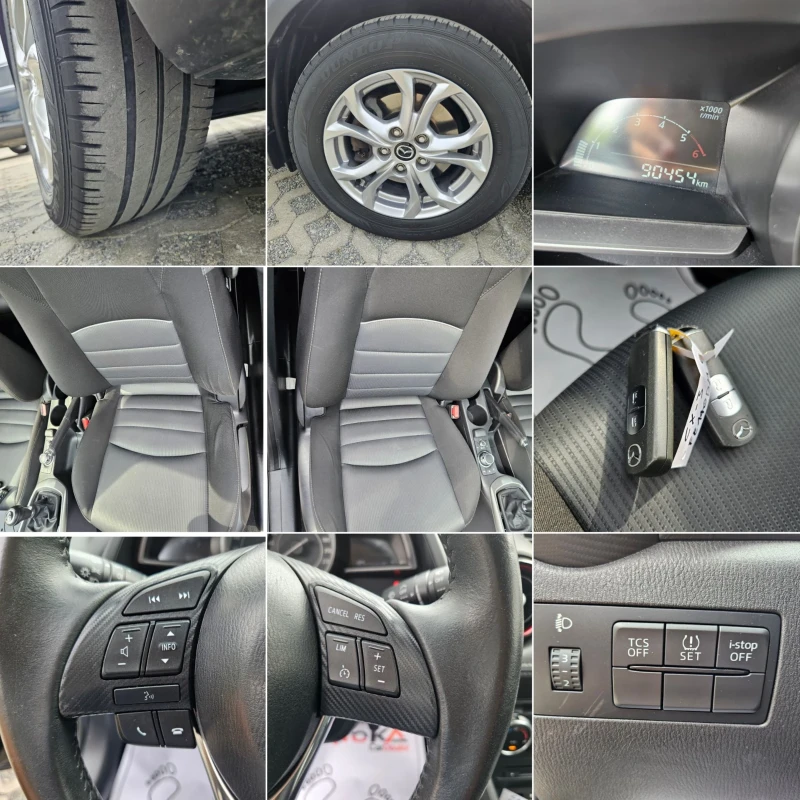 Mazda CX-3 1.5D-105кс= 90.000км= 6СКОРОСТИ= УНИКАЛНА!!, снимка 17 - Автомобили и джипове - 51277639