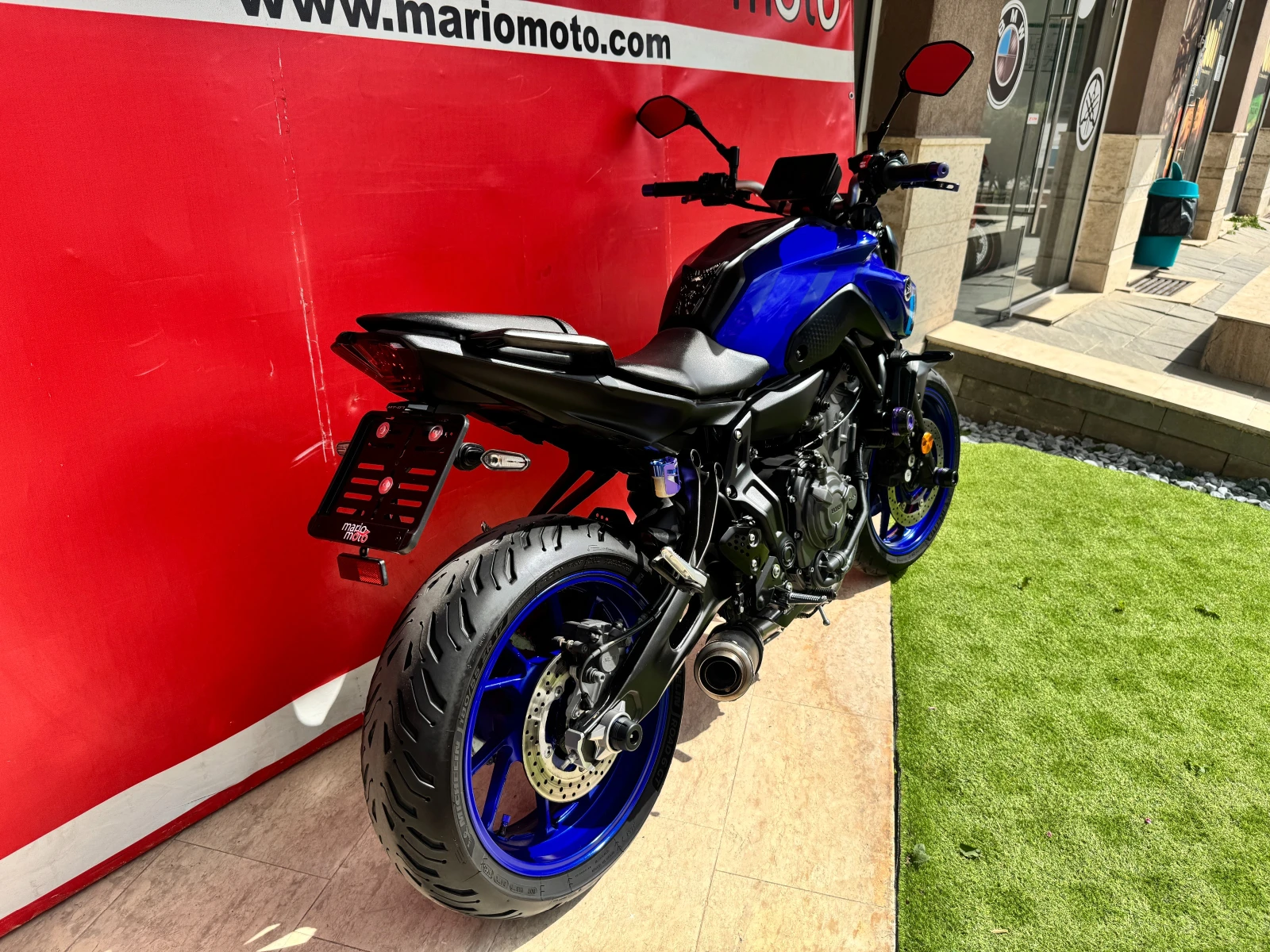Yamaha Mt-07 ICON BLUE A2 35kw, снимка 3 - Мотоциклети и мототехника - 55414325