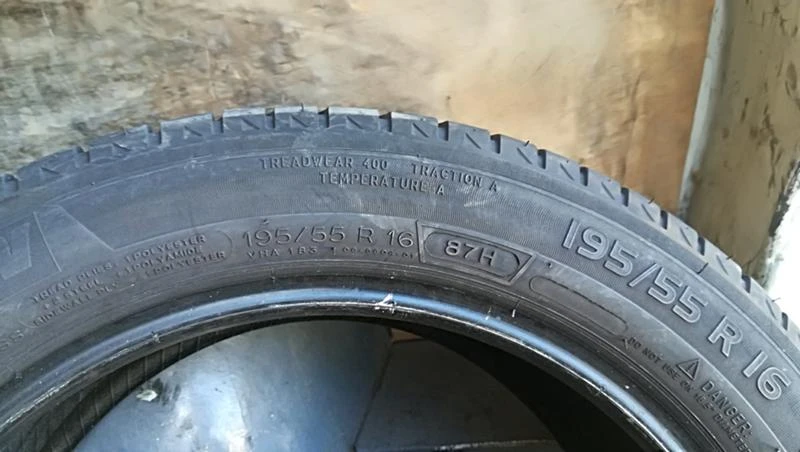 Гуми Летни 195/55R16, снимка 8 - Гуми и джанти - 25609485