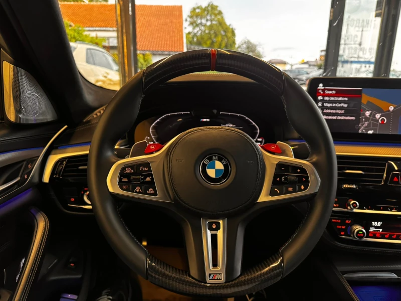BMW M5 COMPETITION* Лизинг* Eventuri* Maxton Design* , снимка 8 - Автомобили и джипове - 51680260