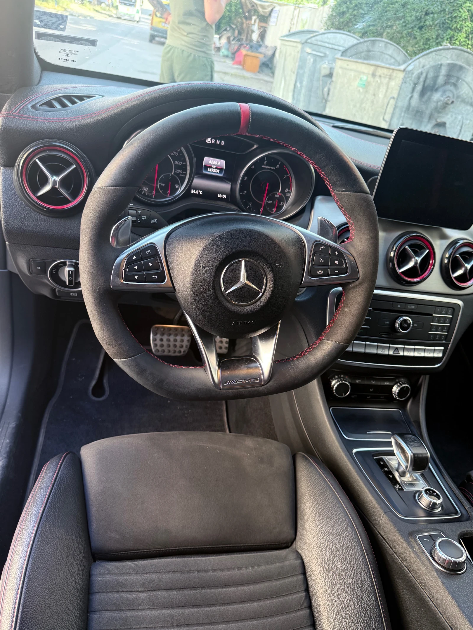 Mercedes-Benz CLA 45 AMG FACELIFT/PANORAMA/ | Mobile.bg   14