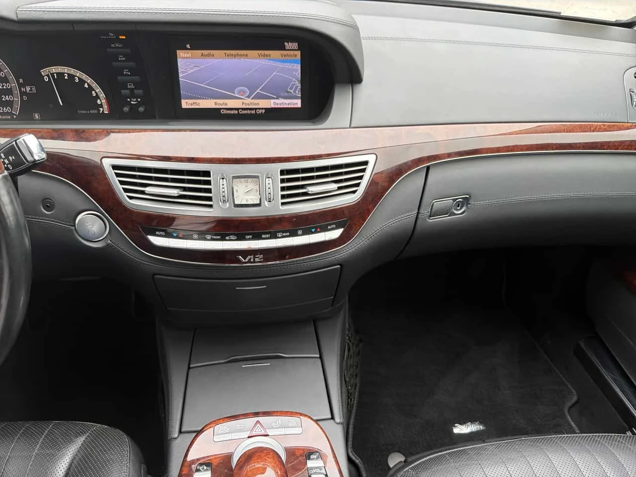 Mercedes-Benz S 600 * 5.5L * CARFAX * ЦЕНА ДО БГ, снимка 9 - Автомобили и джипове - 54525437