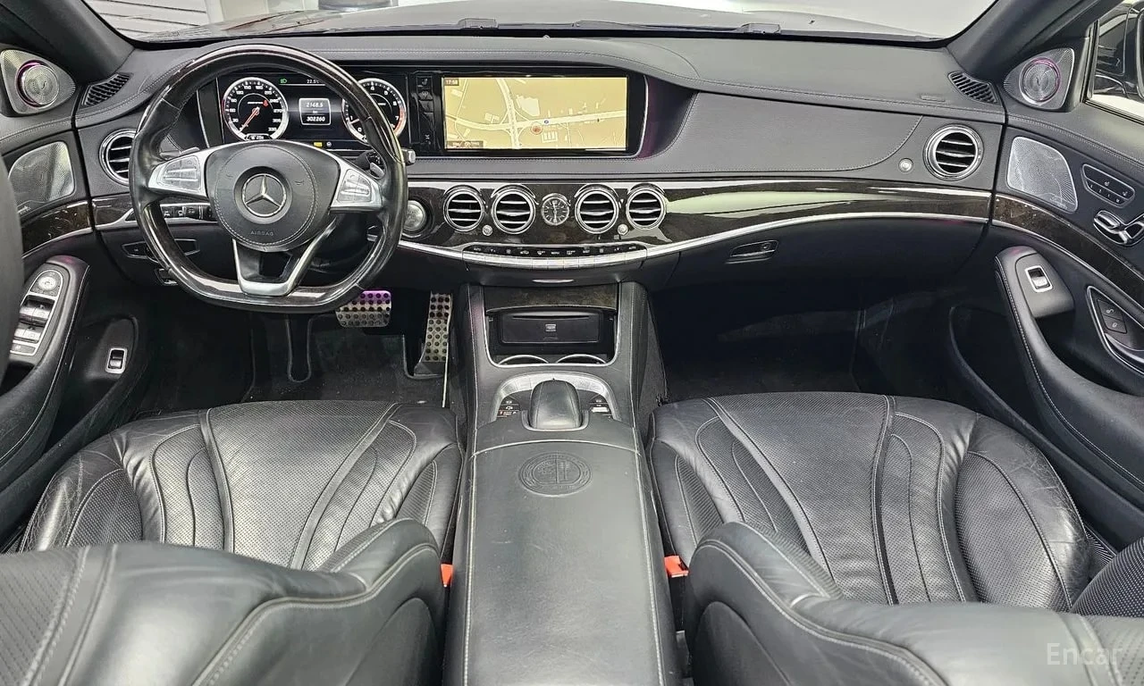 Mercedes-Benz S 63 AMG 4MATIC /ОБДУХВАНЕ/ПАНОРАМА/ДИСТРОНИК/360, снимка 7 - Автомобили и джипове - 55823430