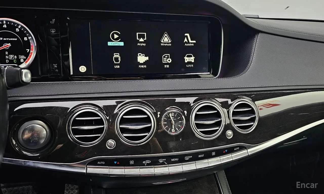 Mercedes-Benz S 63 AMG 4MATIC /ОБДУХВАНЕ/ПАНОРАМА/ДИСТРОНИК/360, снимка 14 - Автомобили и джипове - 55823430