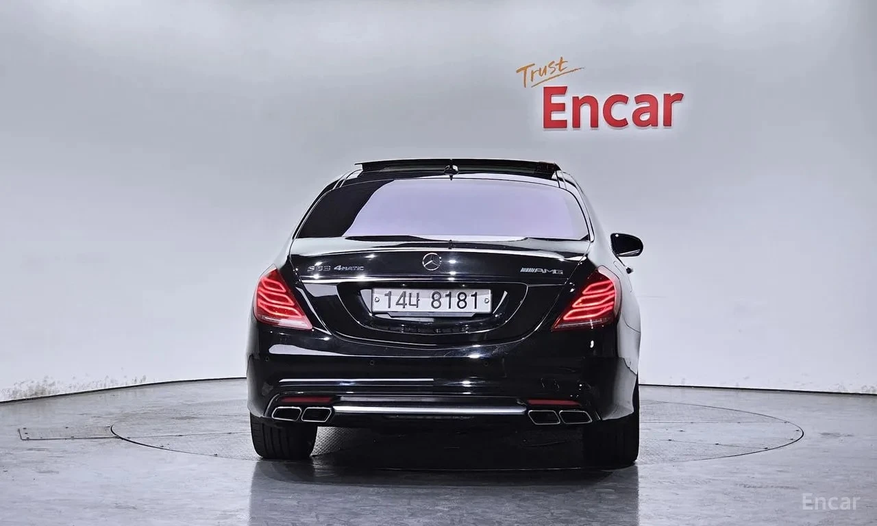 Mercedes-Benz S 63 AMG 4MATIC /ОБДУХВАНЕ/ПАНОРАМА/ДИСТРОНИК/360, снимка 4 - Автомобили и джипове - 55823430