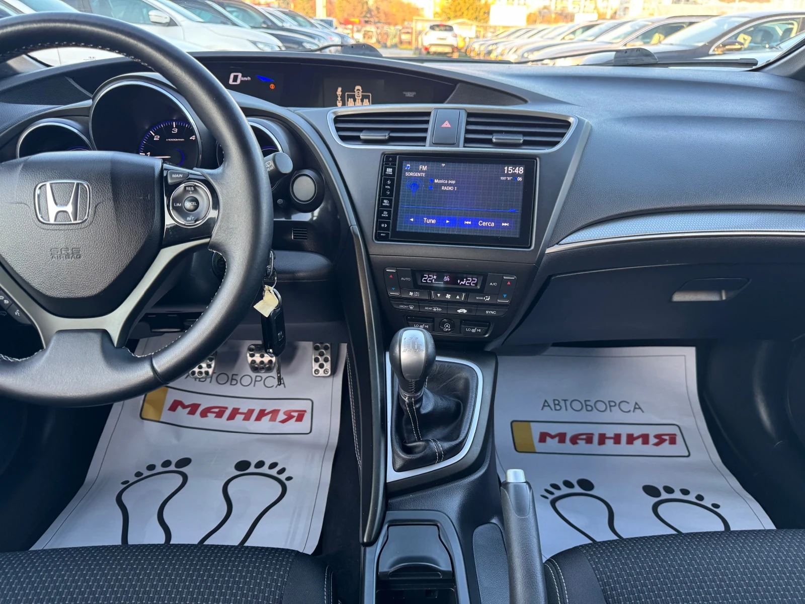 Honda Civic 1.6 iDTEC, снимка 9 - Автомобили и джипове - 56170477