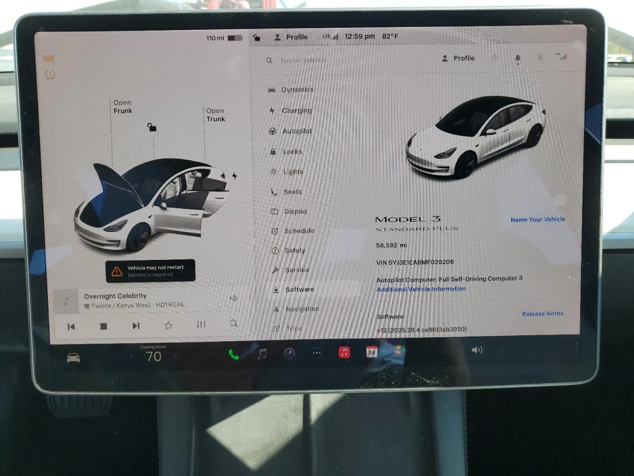 Tesla Model 3 STD, снимка 8 - Автомобили и джипове - 56715549