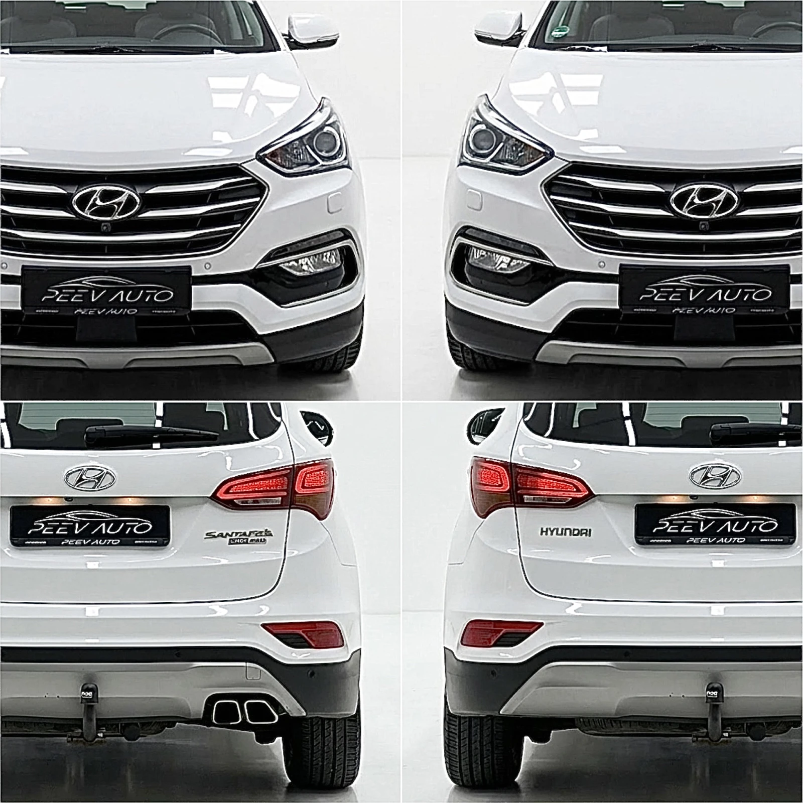 Hyundai Santa fe EXCLUSIVE#PANORAMA#OBDUH#PODGREV#INAVI#360 KAMERI, снимка 7 - Автомобили и джипове - 53609983