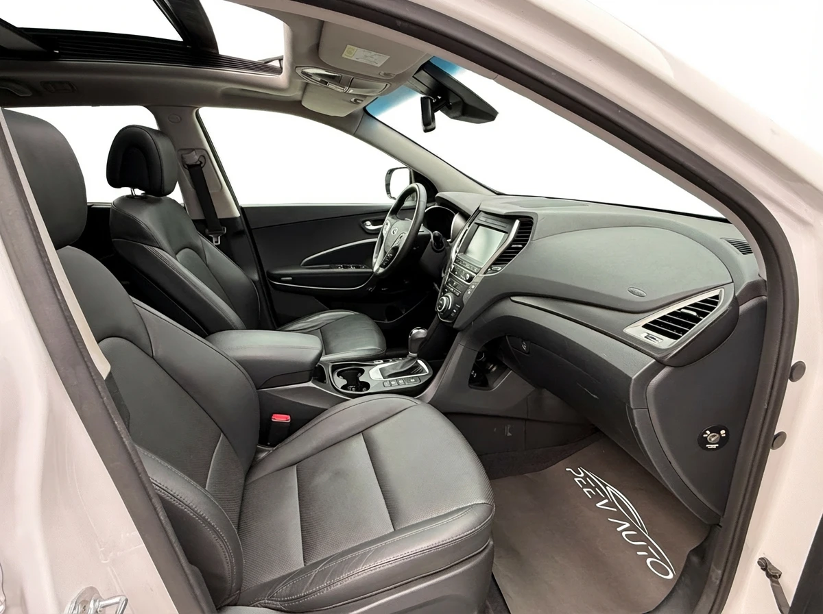 Hyundai Santa fe EXCLUSIVE#PANORAMA#OBDUH#PODGREV#INAVI#360 KAMERI, снимка 9 - Автомобили и джипове - 53609983