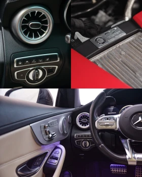 Mercedes-Benz C 43 AMG 4Matic/BURMESTER/MULTIBEAM/360 FULL, снимка 16