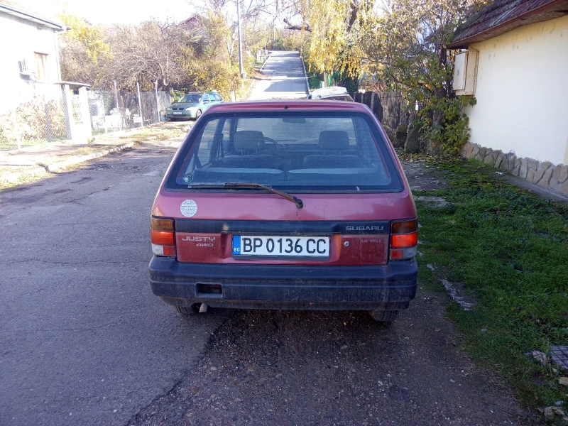 Subaru Justy 1.2 газ/бензин, снимка 7 - Автомобили и джипове - 52823474