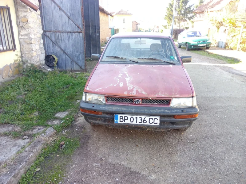 Subaru Justy 1.2 газ/бензин, снимка 2 - Автомобили и джипове - 52823474