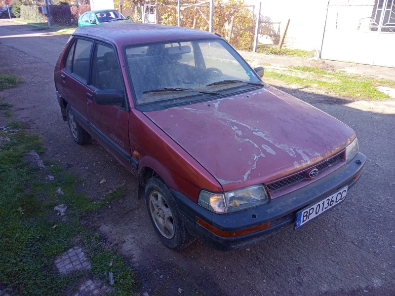 Subaru Justy 1.2 газ/бензин, снимка 5 - Автомобили и джипове - 52823474