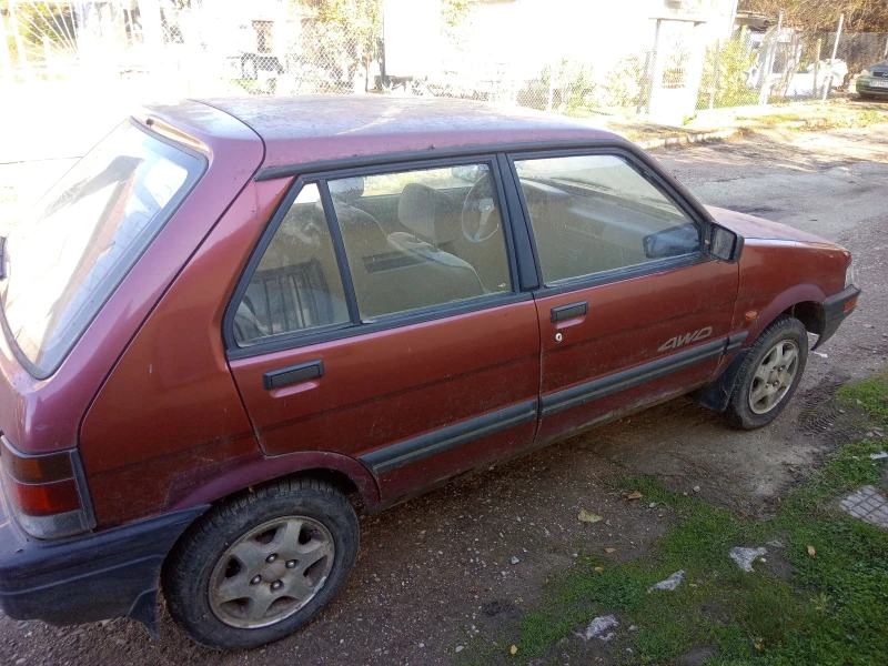 Subaru Justy 1.2 газ/бензин, снимка 6 - Автомобили и джипове - 52823474