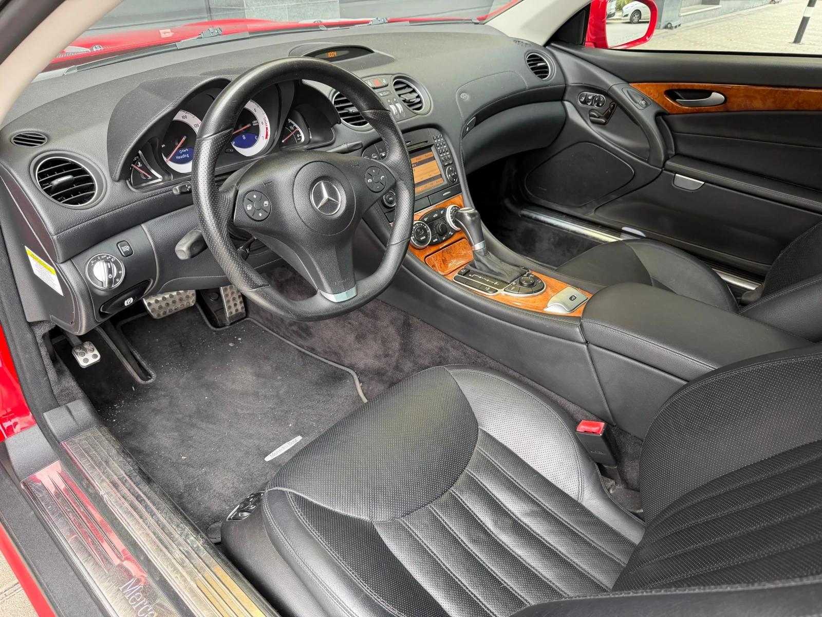 Mercedes-Benz SL 500 AMG Line 388hp , снимка 12 - Автомобили и джипове - 55875085