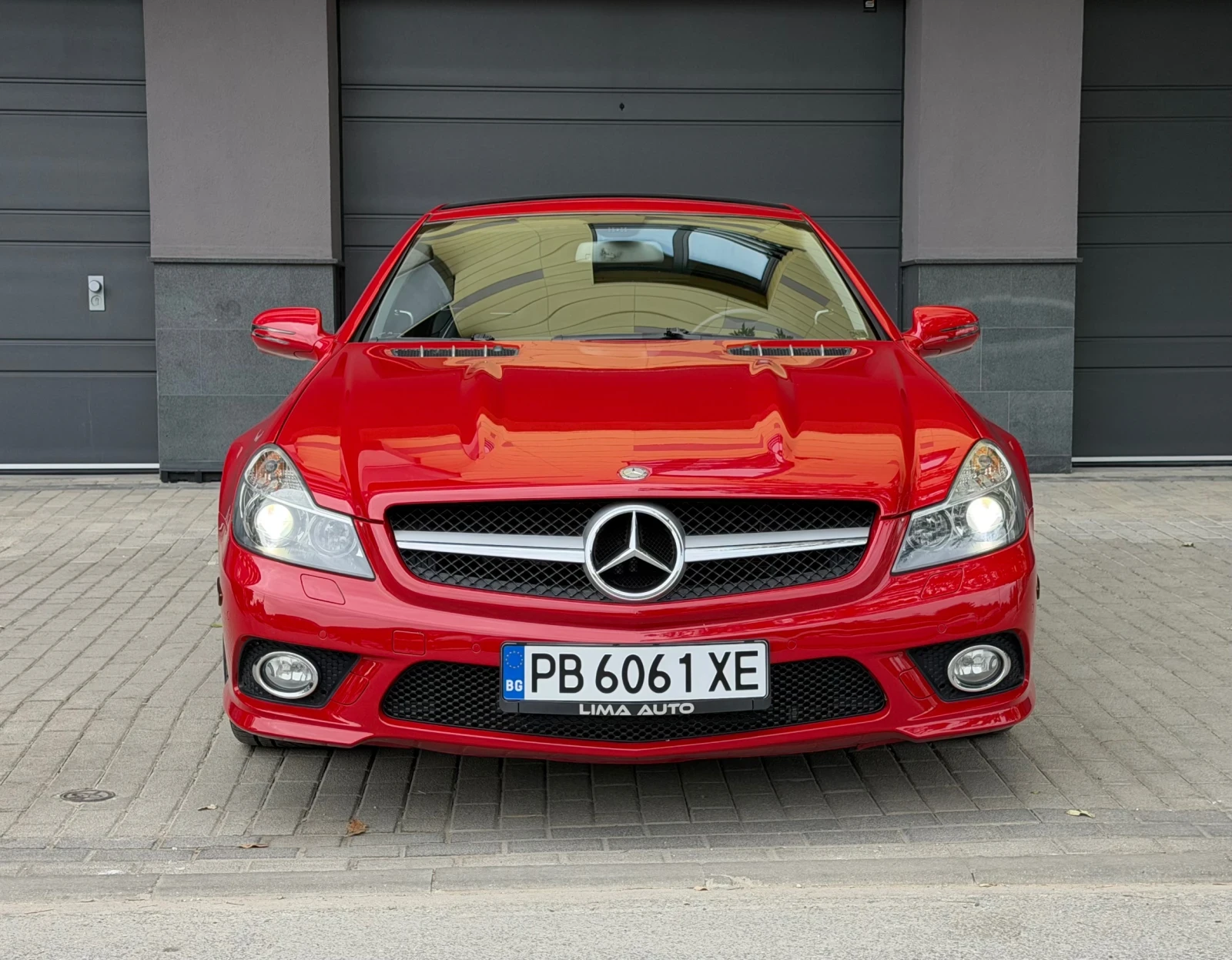 Mercedes-Benz SL 500 AMG Line 388hp , снимка 3 - Автомобили и джипове - 55875085