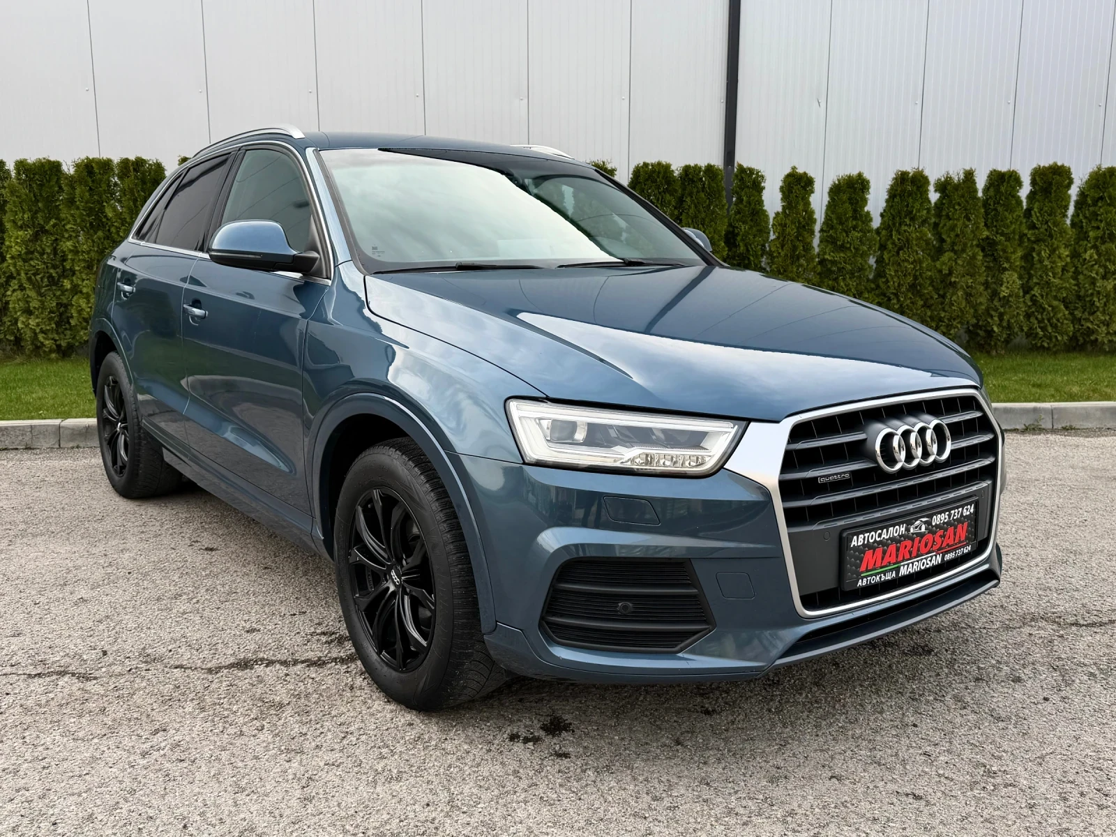 Audi Q3  2.0 TDI | QUATTRO | MATRIX | UTOPIA BLUE, снимка 3 - Автомобили и джипове - 54036521