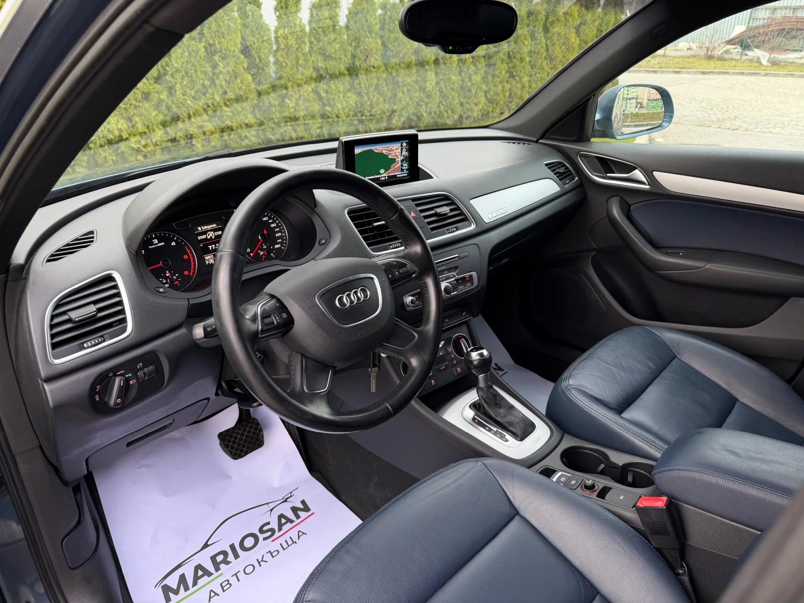 Audi Q3  2.0 TDI | QUATTRO | MATRIX | UTOPIA BLUE, снимка 9 - Автомобили и джипове - 54036521